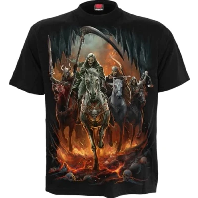 Image of Spiral Revelation T Shirt Black L