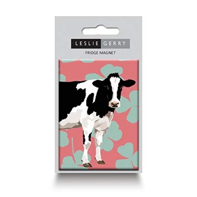Image of Friesian Cow Fridge Magnet by Leslie Gerry