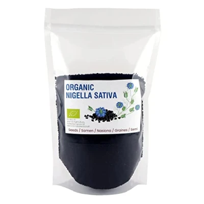 Image of Organic Nigella seeds, whole, sativa 900g