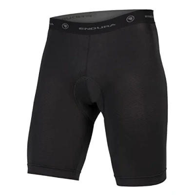 Image of Endura Men&#039;s Padded II Liner, Black, XL