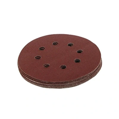 Image of Silverline Hook &amp; Loop Discs 125mm 10pk 80 Grit