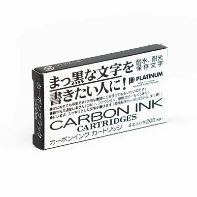 Image of Platinum Carbon Ink Cartridges Black