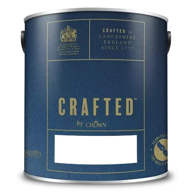Image of Crafted by Crown Luxurious Flat Matt Emulsion, Genuine 125ml