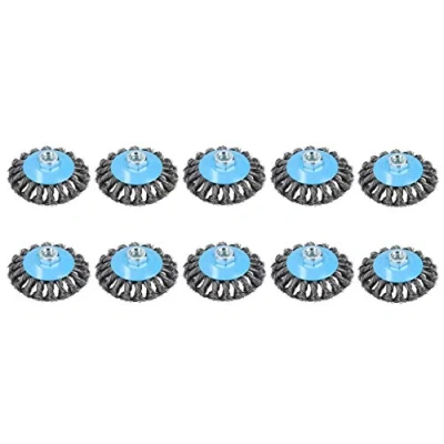 Image of 10 Pack Twist Knot Wire Brush/Wheel for Angle Grinder TE242