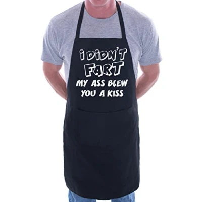Image of Print4U I Didn&#039;t Fart BBQ Cooking Funny Novelty Apron Black