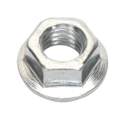 Image of Sealey Flange Nut Serrated M5 Zinc Pack of 100