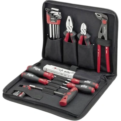 Image of Wiha 9300 026 Tool Set Mechanic, Red/Black