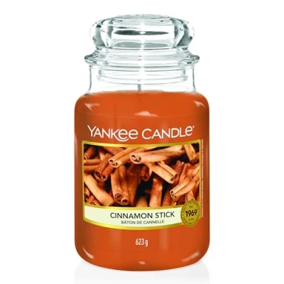 Image of Yankee Candle Scented Cinnamon Stick Large Jar Long Burning Candles: up to 150 Hours Perfect Gifts for Women