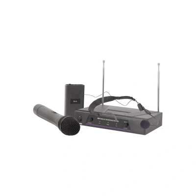 Image of QTX VHN2 Handheld and Neckband Wireless Mic System 174.1Mhz + 175.0MHz