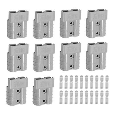 Image of Battery Connector 50Amp 600V Quick Connection Plug for Anderson powerpole 10PCS