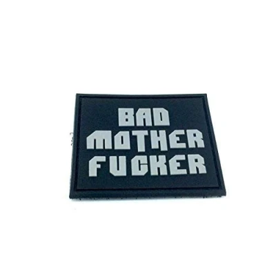 Image of Bad Mother F***er PVC Airsoft Morale Patch
