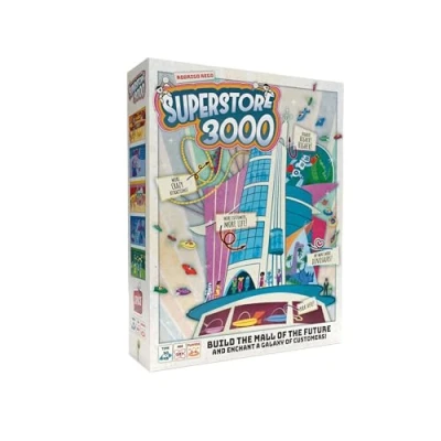 Image of SPACE Cowboys Superstore 3000 Board Game Ages 10+ 2 4 Players 30 45 Minutes Playing Time