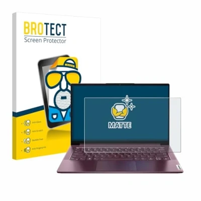 Image of brotect Screen Protector Anti Glare compatible with Lenovo Yoga Slim 7 14&quot; Non Touch Matte, Fingerprint Protection Film