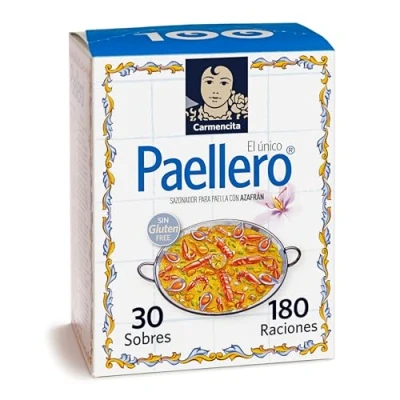 Image of Carmencita Paella Seasoning 30 Sachets Spanish Paellero