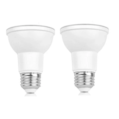 Image of 2 Pack PAR20 Led Spotlight Light Bulbs,Dimmable,7W (50W Equivalent),3000K (Warm White Glow),40 Degree Beam Angle, E27 Base,550LM
