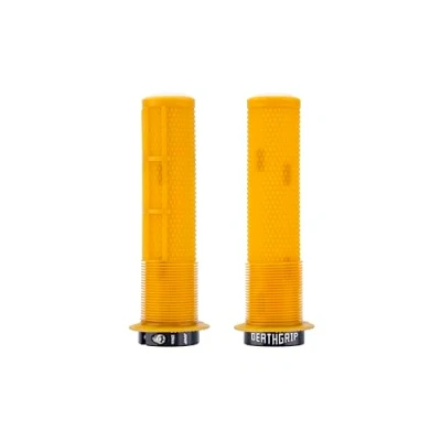 Image of DMR Deathgrip 2 Flanged Handlebar Grips (Gum, Thin)