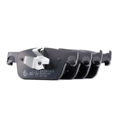 Image of 31423651, 31423652, 31658359, 32276321, 32373348 Brake pad set BREMBO P 86 028 prepared for wear indicator with piston clip without accessories