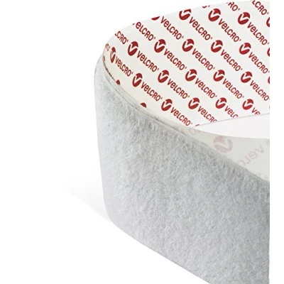 Image of VELCRO Brand PS14 Self 30mm Wide Adhesive Tape Hook and Loop Sticky Backed Fastener (2m, White)