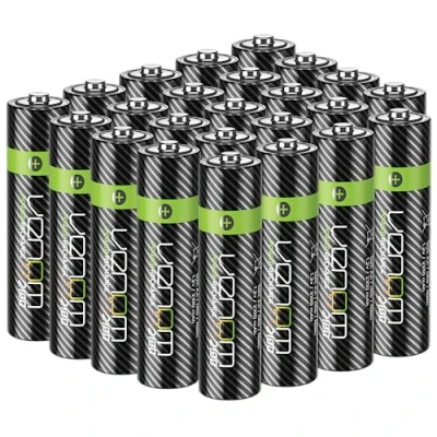 Image of Venom Rechargeable AA Batteries 2100mAh 1.2V NiMH High Capacity (24 Pack)