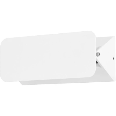 Image of Shape LED Outdoor Up Down Wall Lamp White, Warm White 3000K, IP44