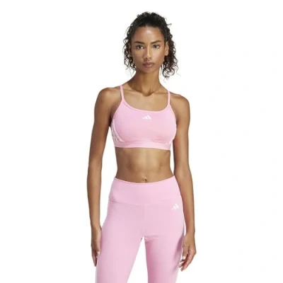 Image of adidas Women Aeroreact Training Light Support Sports Bra, LAB