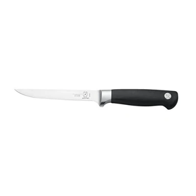 Image of Mercer Culinary Genesis 6 Inch Boning Knife Stiff, Stainless Steel, Black