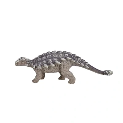 Image of MOJO Ankylosaurus Brown Hand Painted Toy Figure Prehistoric Dinosaurs Collection True to Life &amp; Highly Detailed Designed in UK