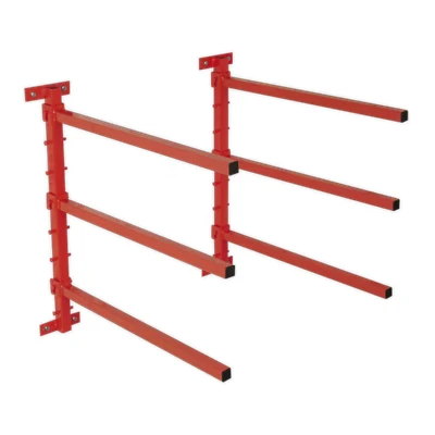 Image of Sealey Wall Mounting Folding Bumper Rack