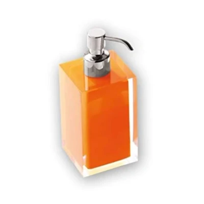 Image of Gedy RA81 67 Rainbow Soap Dispenser Freestanding Finish Orange