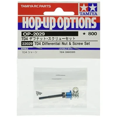 Image of TAMIYA 22029 TD4 Ball Differential Set (2) Model Making, Tuning Part, Remote Controlled Vehicle, RC Kit
