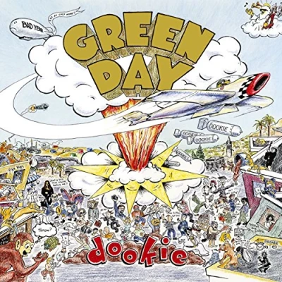 Image of Green Day Dookie 2008 UK vinyl LP 9362 49869 5