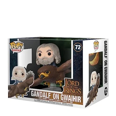Image of Funko POP! Rides: LOTR Gwaihir With Gandalf Lord Of the Rings Collectable Vinyl Figure Gift Idea Official Merchandise Toys for Kids &amp; Adults Movies Fans Model Collectors