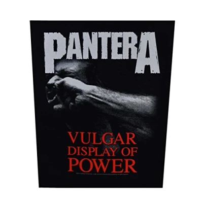 Image of PANTERA VULGAR DISPLAY OF POWER Backpatch
