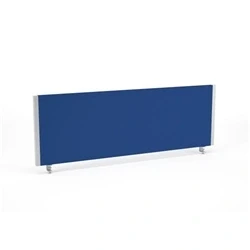 Image of Evolve Plus Bench Screen 1200 Blue Silver Frame