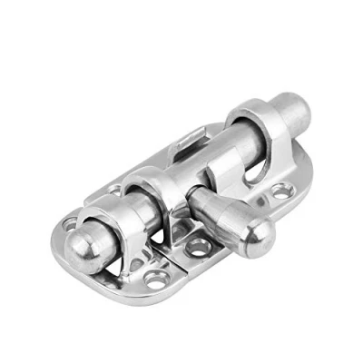 Image of Stainless Door Latch Marine Steel Boat Lock Latch,Marine Window Slide Barrel Bolt Clasp Heavy Duty 316 Steel(60Mm)