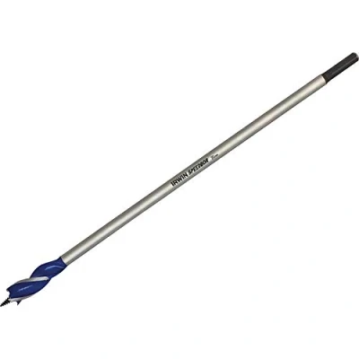 Image of IRWIN 1922002 6X Blue Groove Long Wood Bit 22 mm x 16 Inch