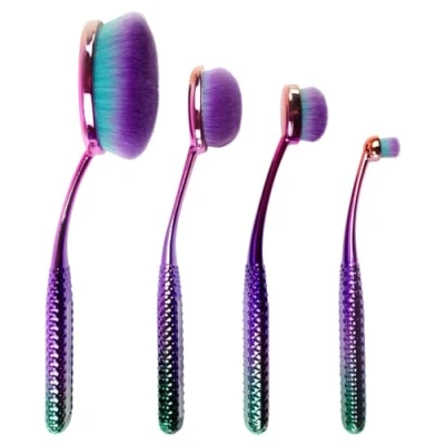 Image of Royal &amp; Langnickel Moda Prismatic Face Perfecting Kit Brush Set 4Pc