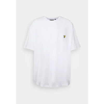 Image of Lyle &amp; Scott PLUS Plain Basic Tshirt, Men&#039;s, Size: 2XL, White