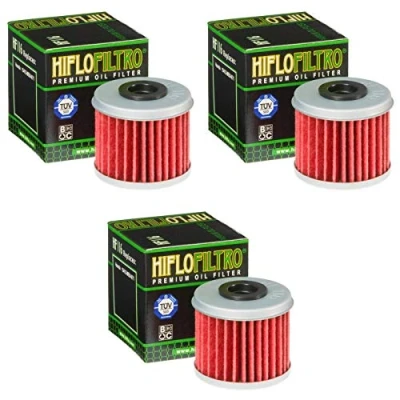 Image of Hiflofiltro 3x Oil Filter for Honda CRF 450 R 02 15