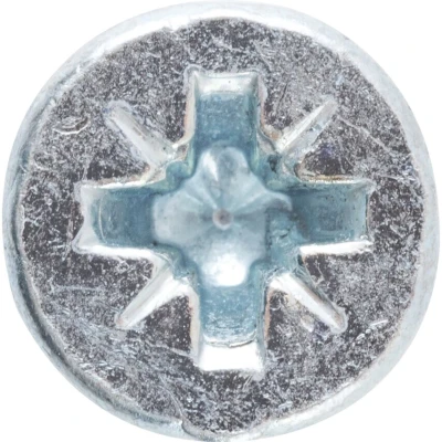 Image of Matlock 8X1/2&quot; Silver TT Pozi Countersunk Wood Screw BZP (200)