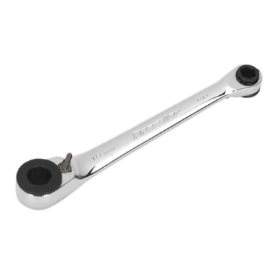 Image of Sealey Premier Ratchet Spanner Reversible 1/4&quot;Hex x 10mm Hex