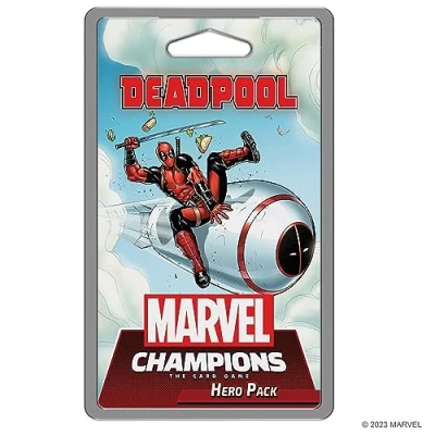 Image of Fantasy Flight Games Marvel Champions: Deadpool Expanded Hero Pack Card Game Ages 12+ 1 4 Players 30 Minutes Playing Time