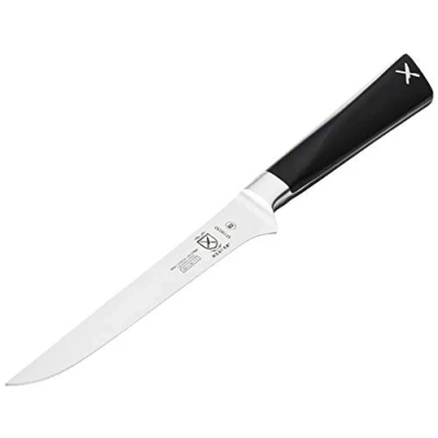 Image of Mercer Culinary Zum Stiff Boning Knife, Stainless Steel, Stainless, 8.5 x 2.2 29.9 cm