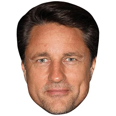 Image of Martin Henderson (Brown Hair) Celebrity Mask, Flat Card Face, Fancy Dress Mask