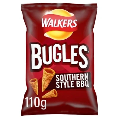Image of Walkers Crisps Bugles Southern Snacks, 110 g