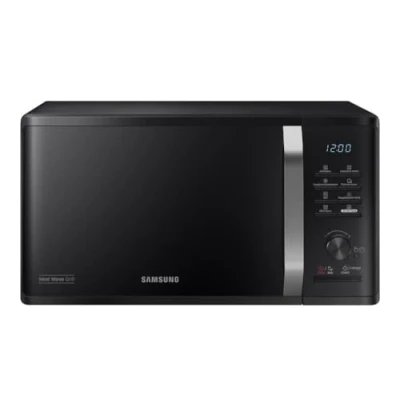 Image of Samsung Grill Microwave, 800W, Capacity: 23 Litre, Type G, Push Buttons, Black, MG23K3575AK/EU