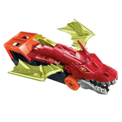 Image of Hot Wheels Dragon Launch Transporter