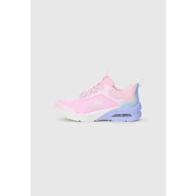 Image of Skechers Microspec Max Colour Treifecta Sneaker, Pink, 12.5 UK Child