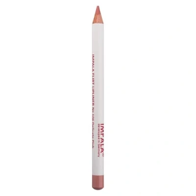 Image of IMPALA Lip Liner Color 106 Delicate Pink Long Lasting Waterproof Creamy Plumping Effect Matte Lipstick, Professional Makeup