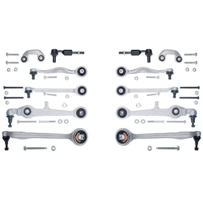 Image of 5010330146 Control arm repair kit DENCKERMANN D200001 Front axle both sides AUDI: A6 C5 Avant, VOLKSWAGEN: Passat B5 GP Estate